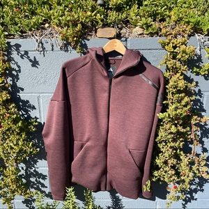 Maroon Light Adidas Jacket- Medium to Large size